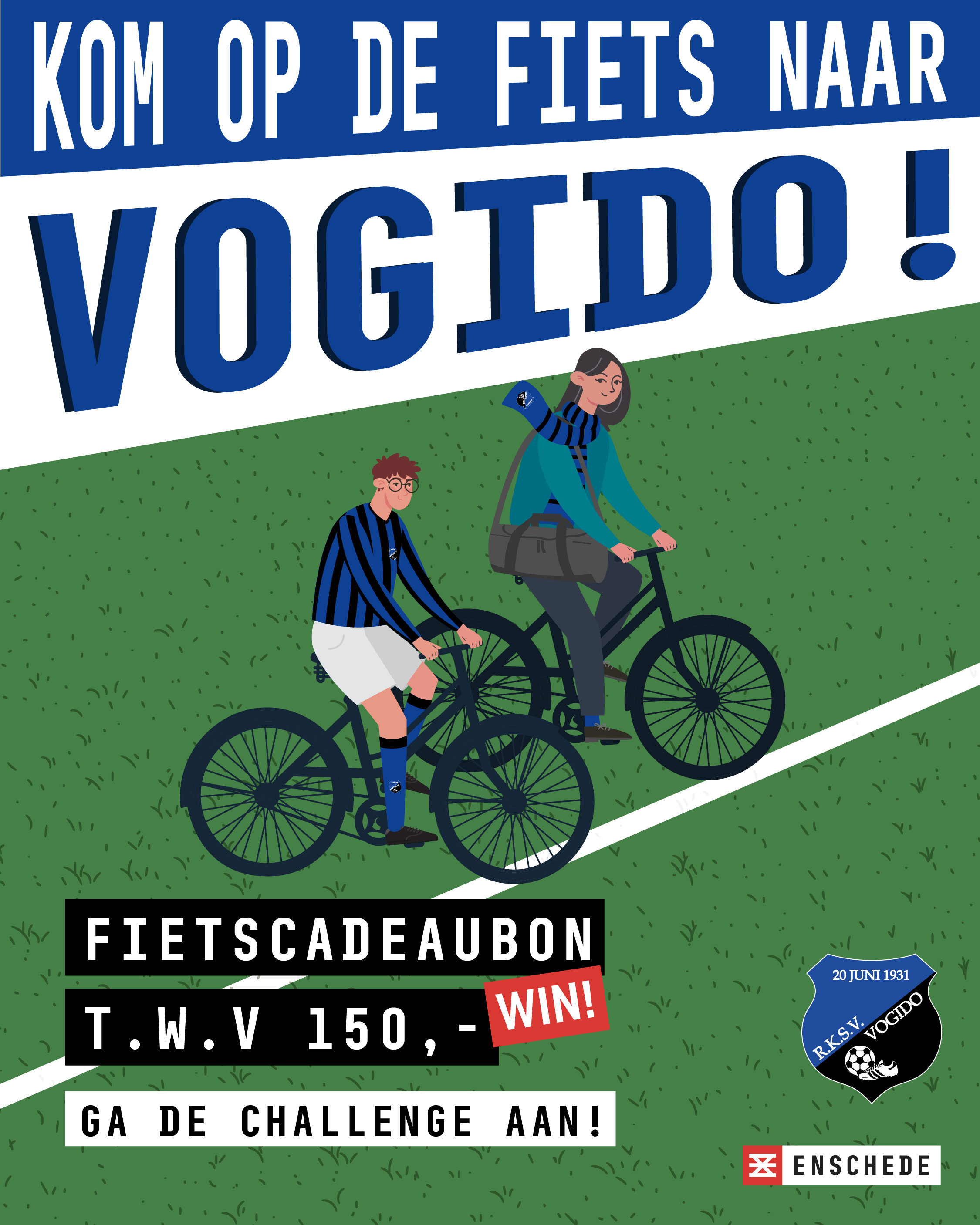 Doe mee aan de fietschallenge!