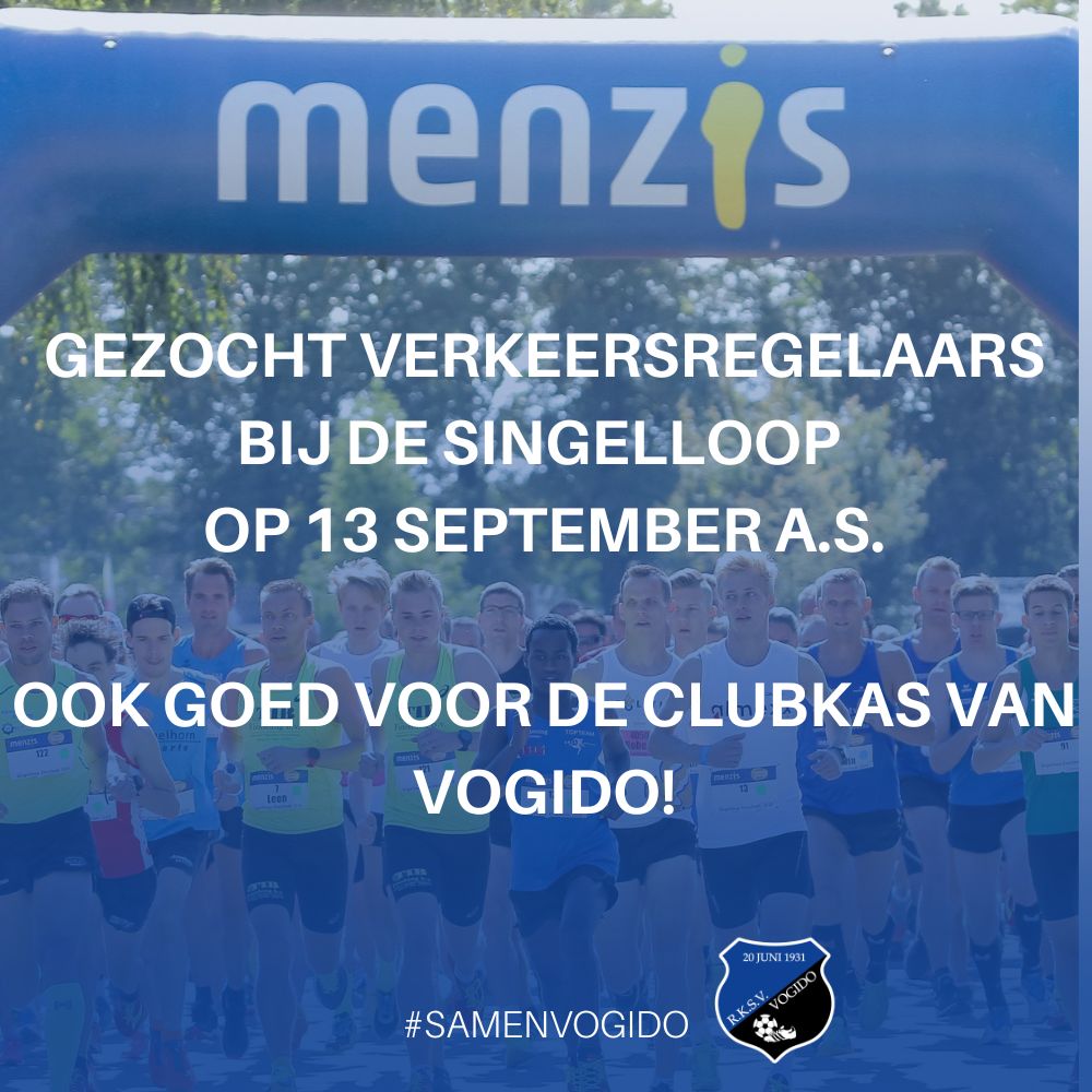 Help de clubkas spekken door verkeersregelaar te zijn