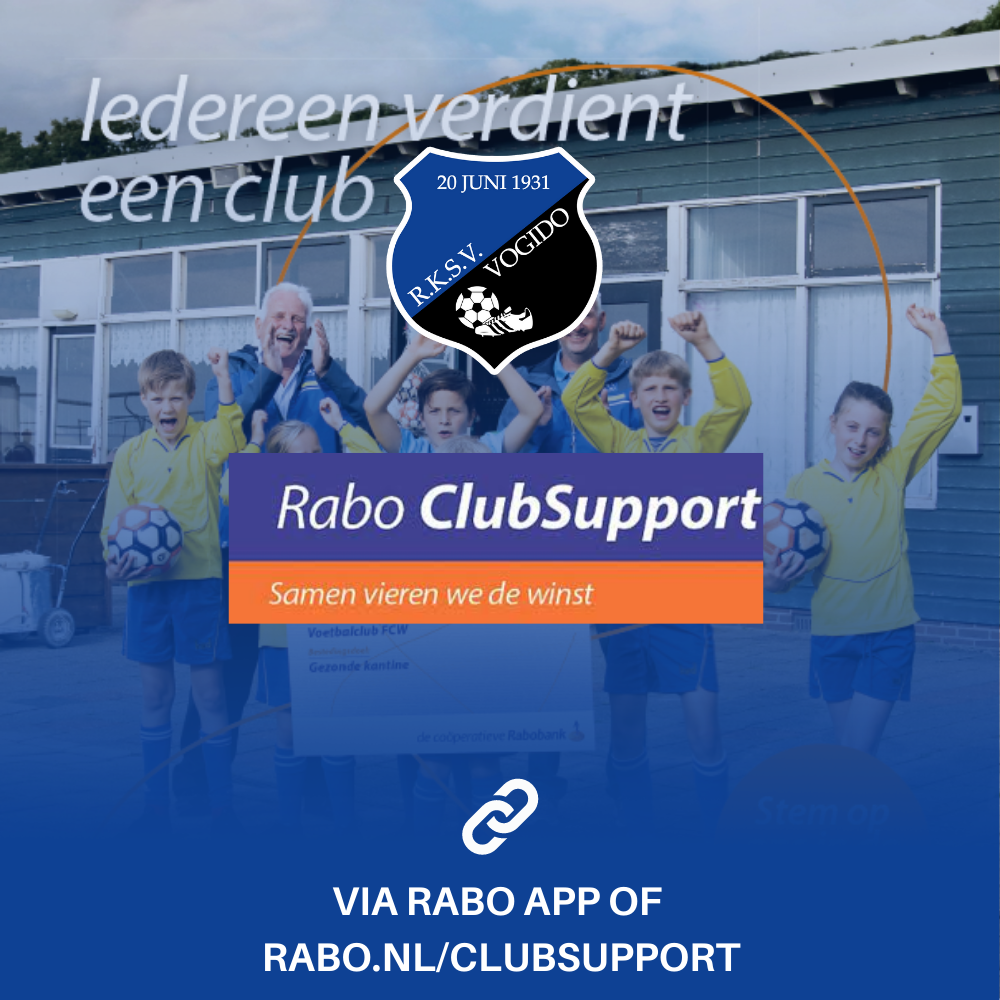 Rabo Clubsupport 2022 VOGIDO - Doe jij mee?