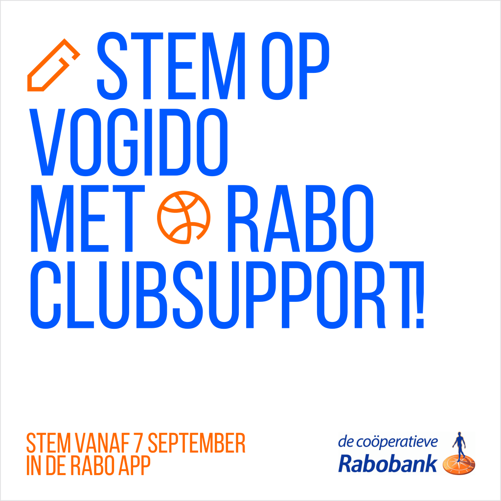 Stem op VOGIDO bij de RABOClubSupport!