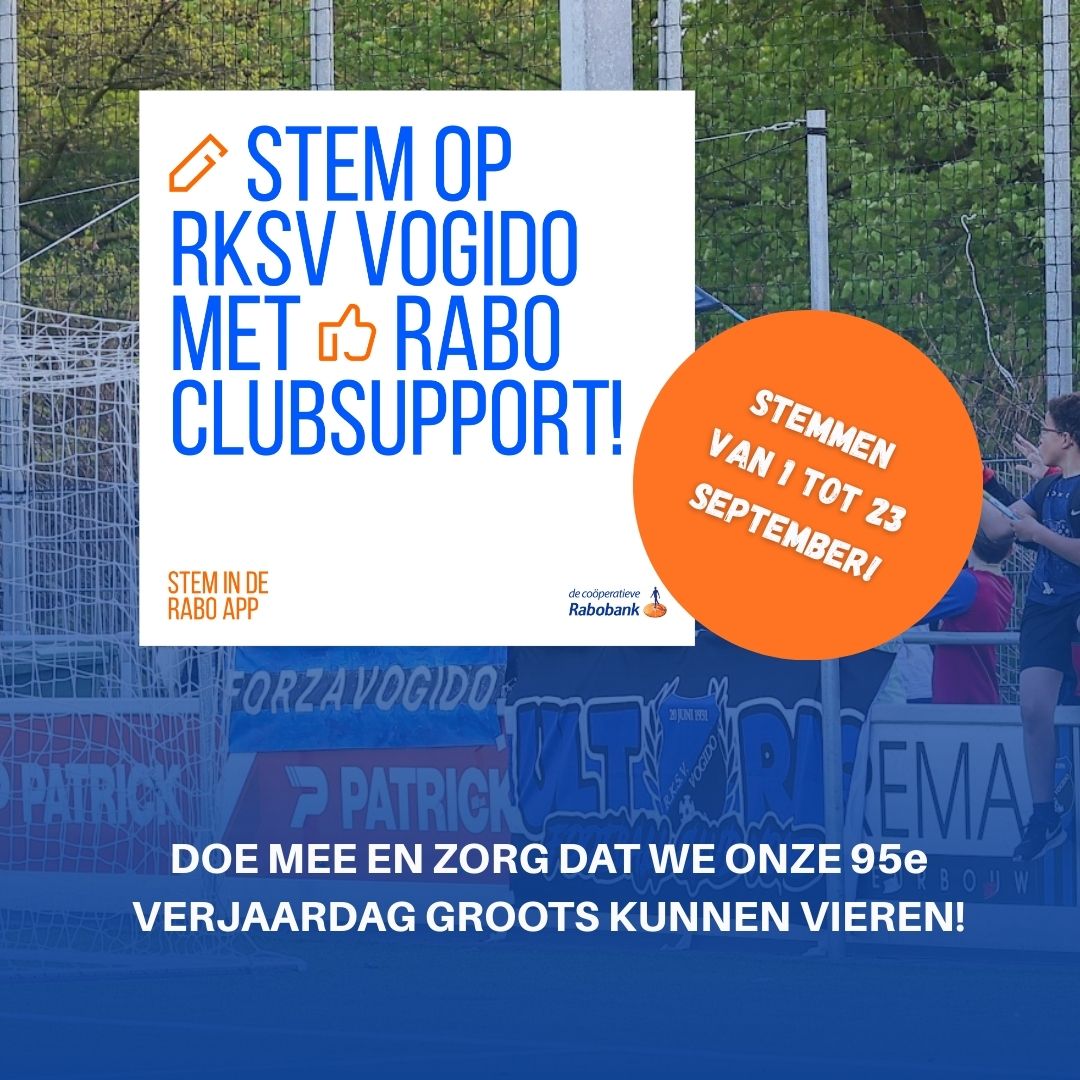 Stem op VOGIDO bij RaboClubSupport